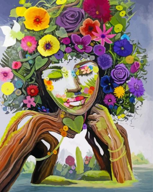 afro-mother-nature-paint-by-numbers