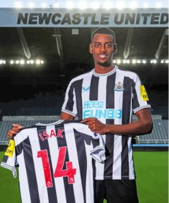 Alexander Isak Newcastle United Paint By Numbers