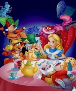 Cheshire Cat Disney Paint By Numbers