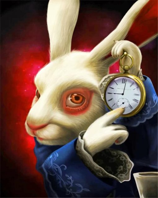 alice-in-wonderland-rabbit-paint-by-number