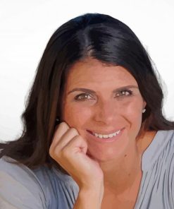 American Footballer Mia Hamm Paint By Numbers