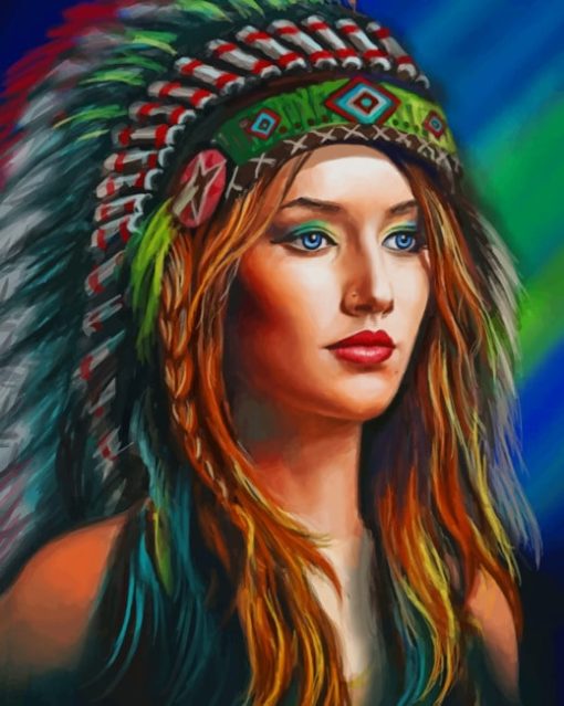 american-red-indian-paint-by-numbers