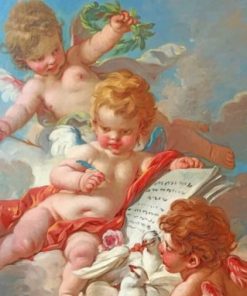 Angel Cherubs Paint By Numbers