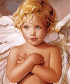 Fantasy Angel Boy Paint By Numbers