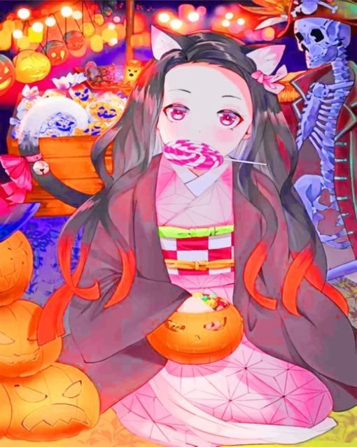 anime-girl-enjoying-the-halloween-paint-by-numbers