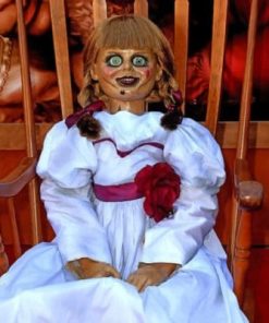 Annabelle Creepy Doll Movie Paint By Numbers
