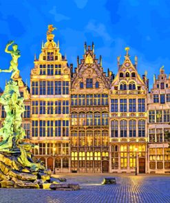 Antwerp Yellow European Paint By Numbers