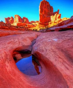 Arches National Park Scenic Paint By Numbers