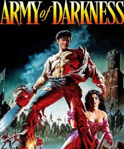 Army Of Darkness Horror Paint By Numbers