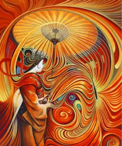 Asian Ladies Paint By Numbers