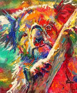 Colorful Koala Paint By Numbers