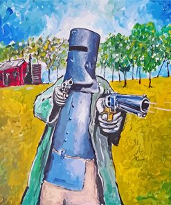 Aussie Ned Kelly Paint By Numbers