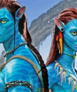 Avatar Jake Sully Sci-Fi Paint By Numbers