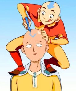 The Last Airbender Aang Paint By Numbers