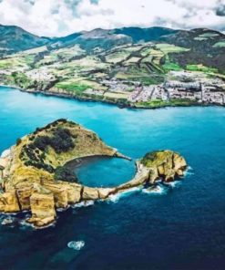 Azores Portugal Scene Paint By Numbers