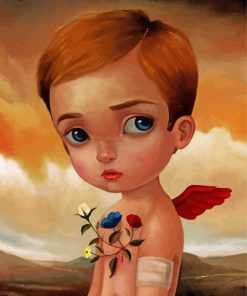 Baby Angel Artistry Paint By Numbers