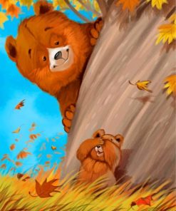 Baby Bear Fun Paint By Numbers