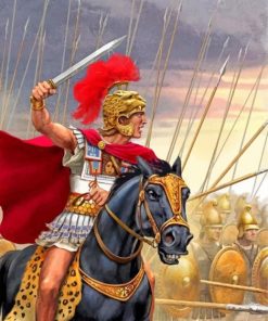 Epic Battle Scene Paint By Numbers