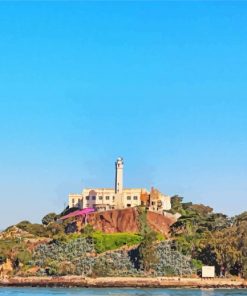 Scenic Alcatraz Island Paint By Numbers
