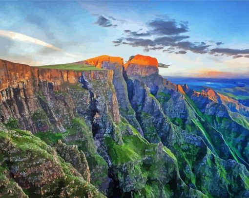 beautiful-Mountains-of-africa-paint-by-numbers