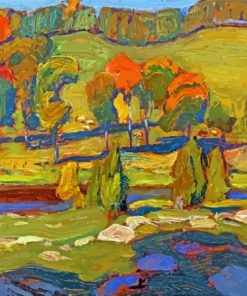 JEH MacDonald Scenery Paint By Numbers