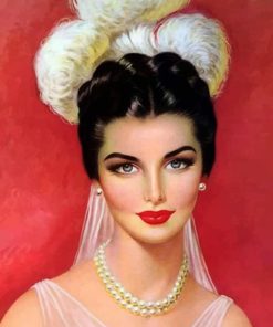 Charming Woman Paint By Numbers