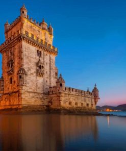 Belem Tower Lisbon Paint By Numbers