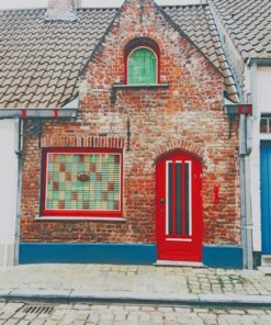 Belgium House Styles Paint By Numbers