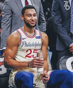 Ben Simmons Basketball Legend Paint By Numbers