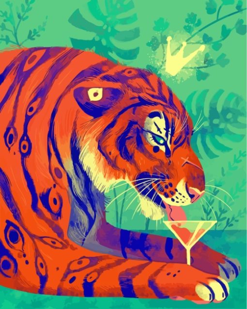 bengal-tiger-paint-by-numbers
