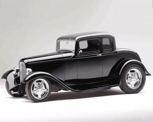 black-1932-ford-coupe-paint-by-number