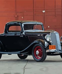 Black 33 Ford Classic Paint By Numbers