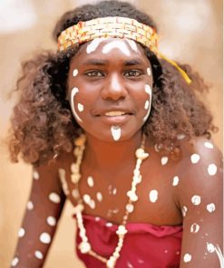 Empowering Indigenous Women Paint By Numbers