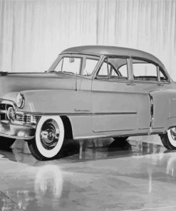 1950s Cadillac Beauty Paint By Numbers