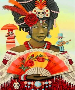Black Woman Paint By Numbers
