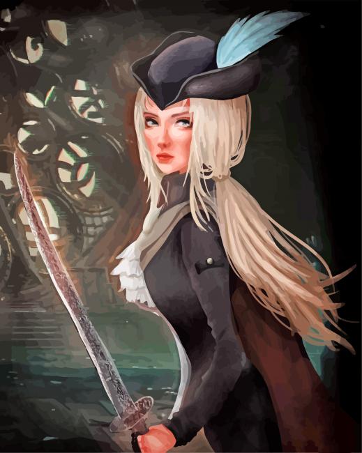 Finalizing Lady Maria Artwork