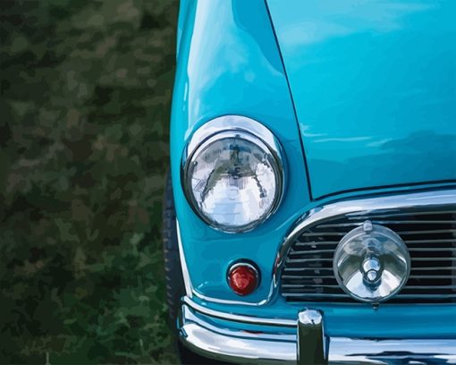 blue-Classic-car-close-up-adult-paint-by-numbers