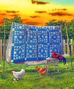 Blue Garden Quilts Paint By Numbers