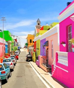 Bo Kaap Cape Colors Paint By Numbers