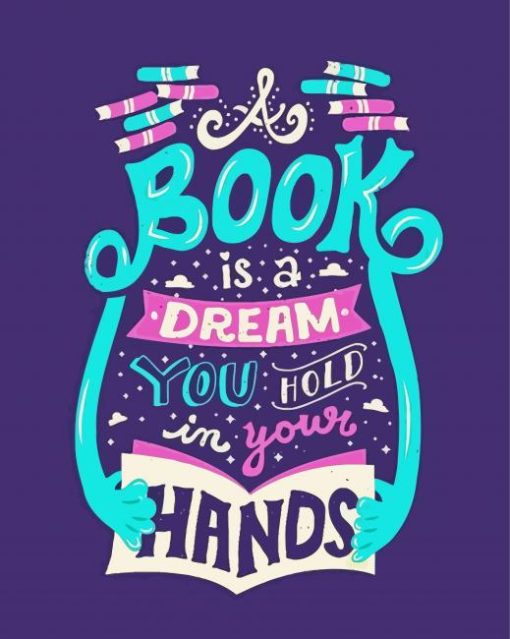 book-is-a-dream-you-hold-on-your-hands-paint-by-numbers