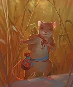 Fantasy Brave Mouse Art Paint By Numbers