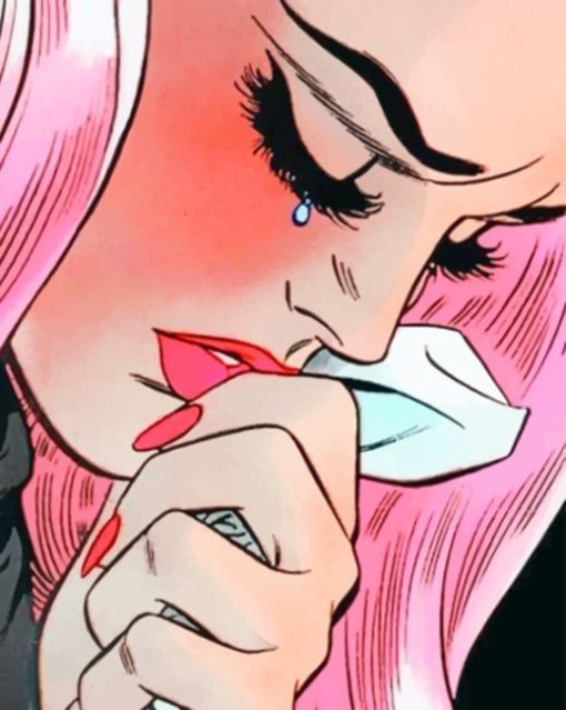 broken-Girl-Crying-Pop-Art-paint-by-numbers