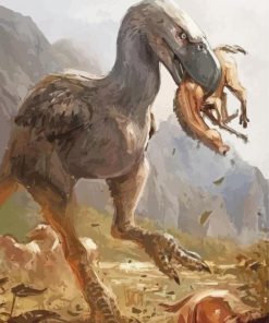 Brontornis Titanis Paint By Numbers