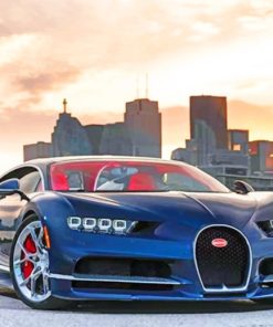 Bugatti Luxury Car Paint By Numbers