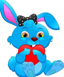 Bunny Love Paint By Numbers