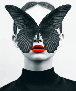 Butterfly Woman Art Paint By Numbers