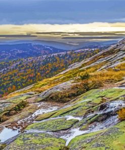 Cadillac Mountain Maine Landscapes Paint By Numbers