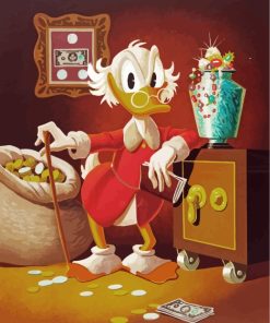 Scrooge McDuck Animation Paint By Numbers