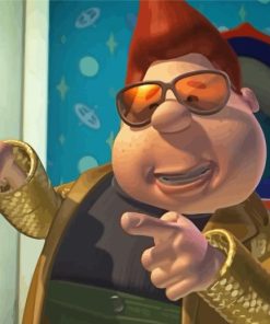 Carl Wheezer Cartoon Adventure Paint By Numbers