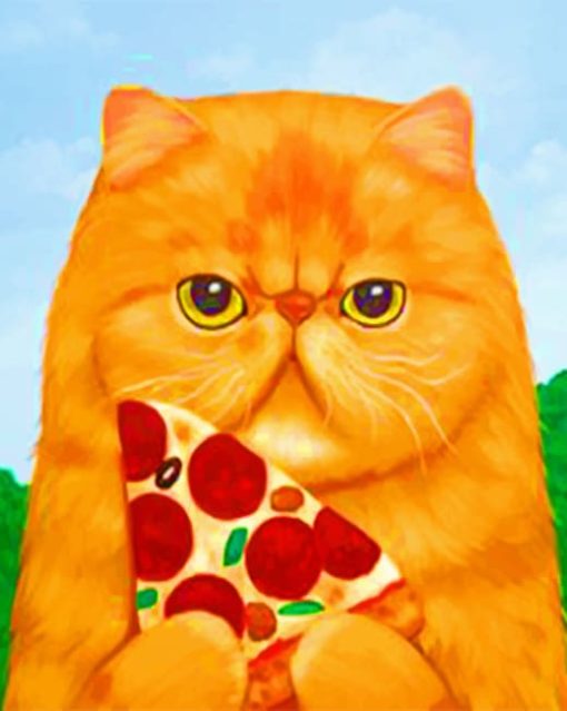 cat-eating-pizza-paint-by-numbers
